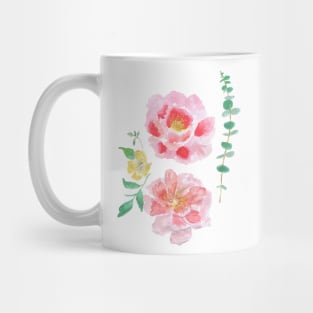 Peony flower Mug